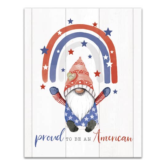 Proud to be an American Canvas Wall Art
